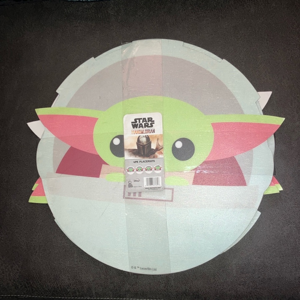 Star Wars Mandalorian 4 pack of Placemats